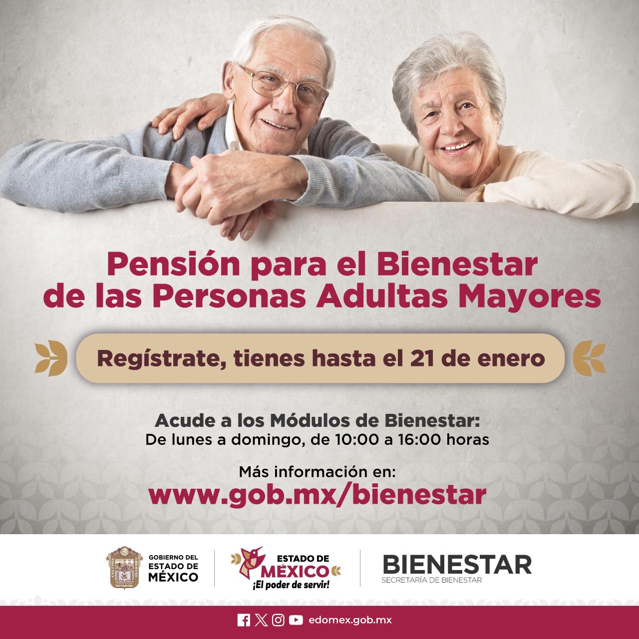 Amplían El Registro De La Pensión Para Adultos Mayores; Estará Abierto ...